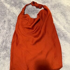 Red Halter Top